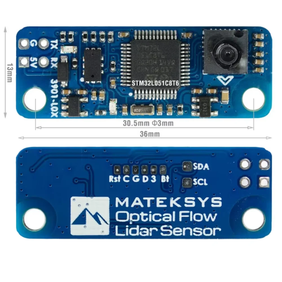 Großhandel MATEK Mateksys OPTICAL FLOW & LIDAR SENSOR 3901-L0X